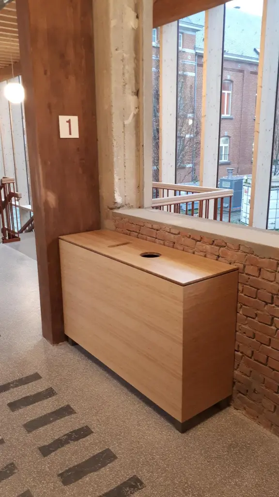 Îlot de tri intérieur (5 compartiments)