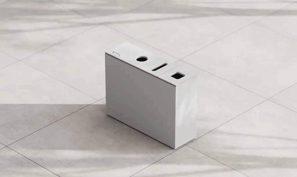 Indoor recycling bin (4 compartments)