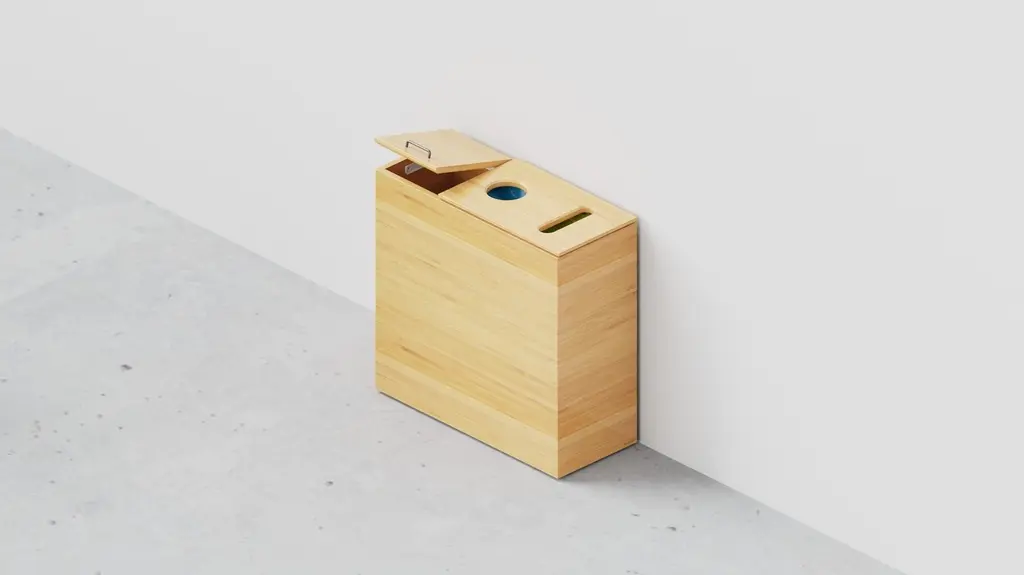 Îlot de tri intérieur (3 compartiments)