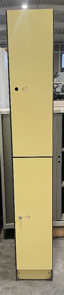 Casier vestiaire en HPL (type trespa) sans clés