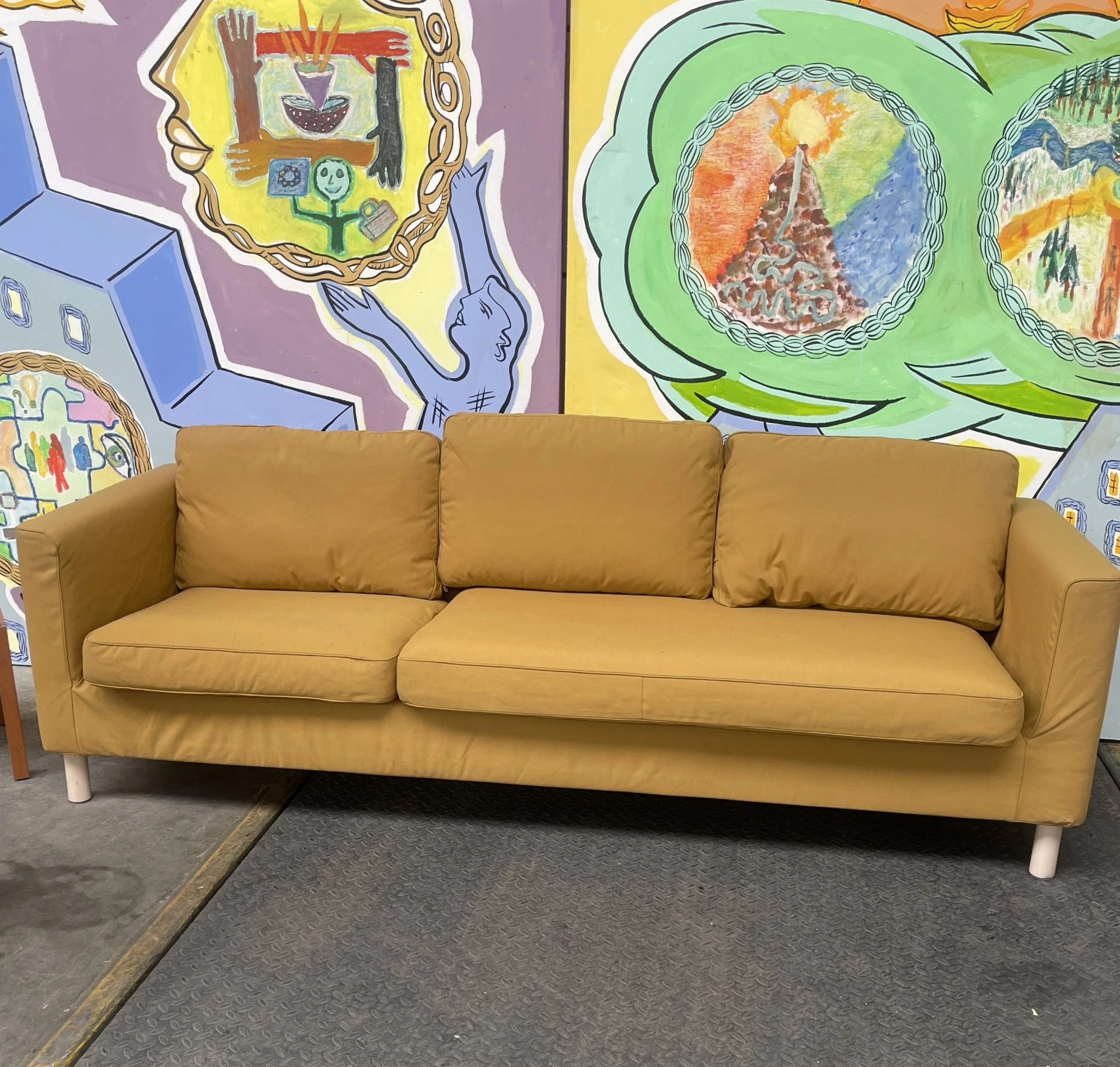 Canapé 3 places en tissu modèle PÄRUP