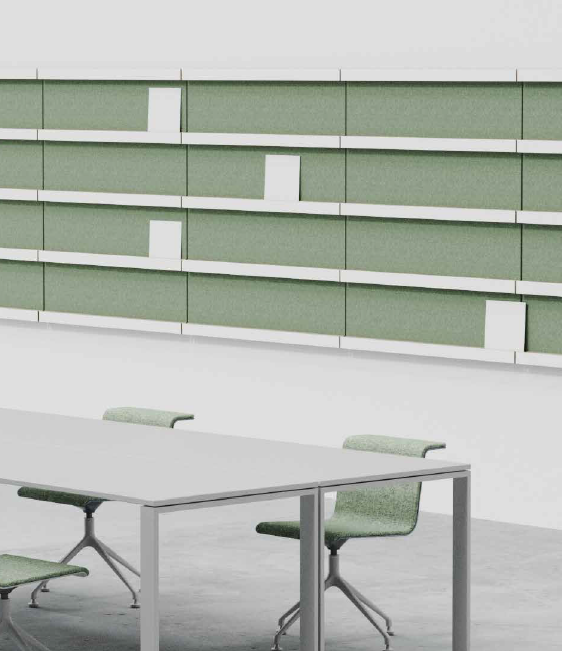 Présentoir acoustique